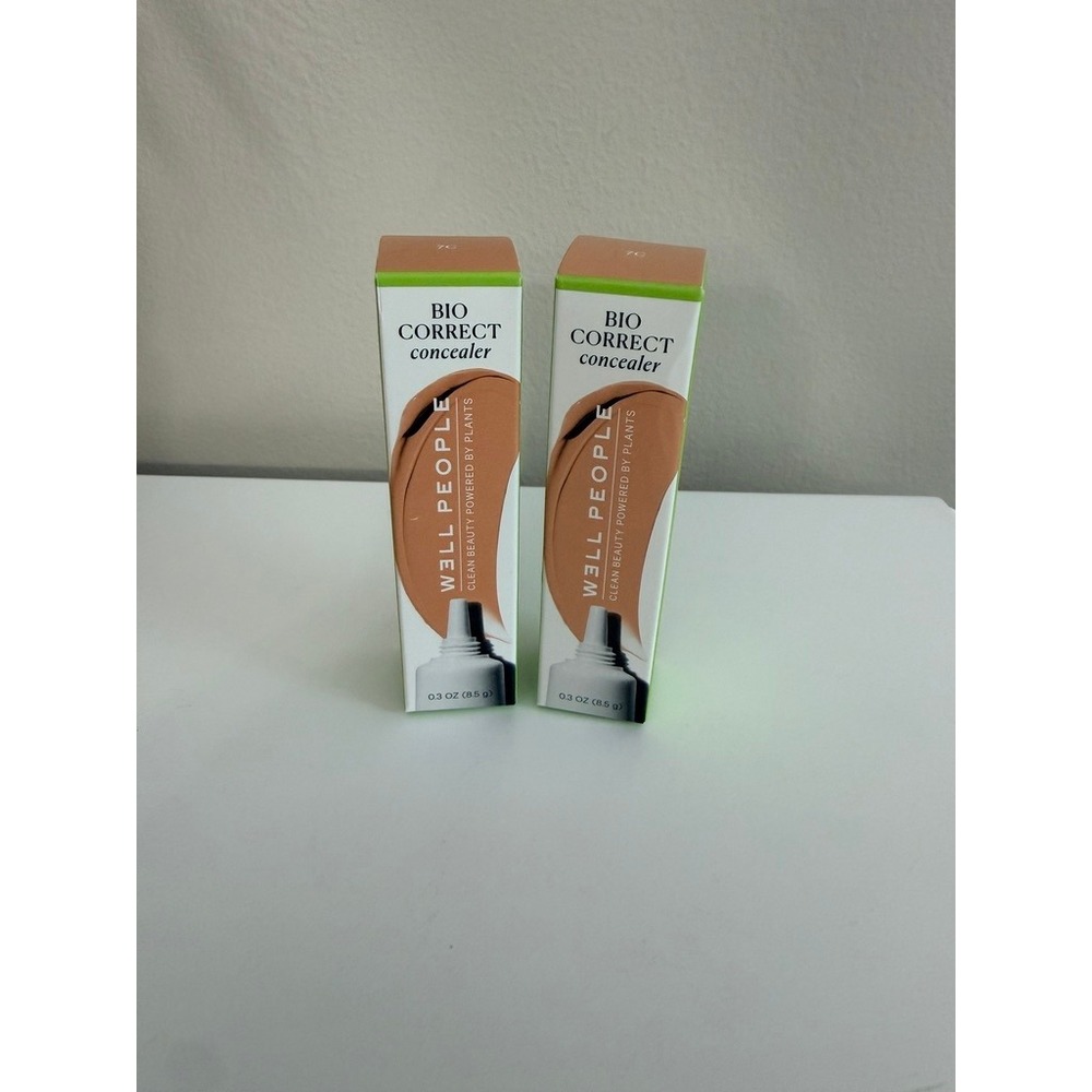 Well People Bio Correct Concealer 7C Tan Cool 0.3oz 2pk NWT